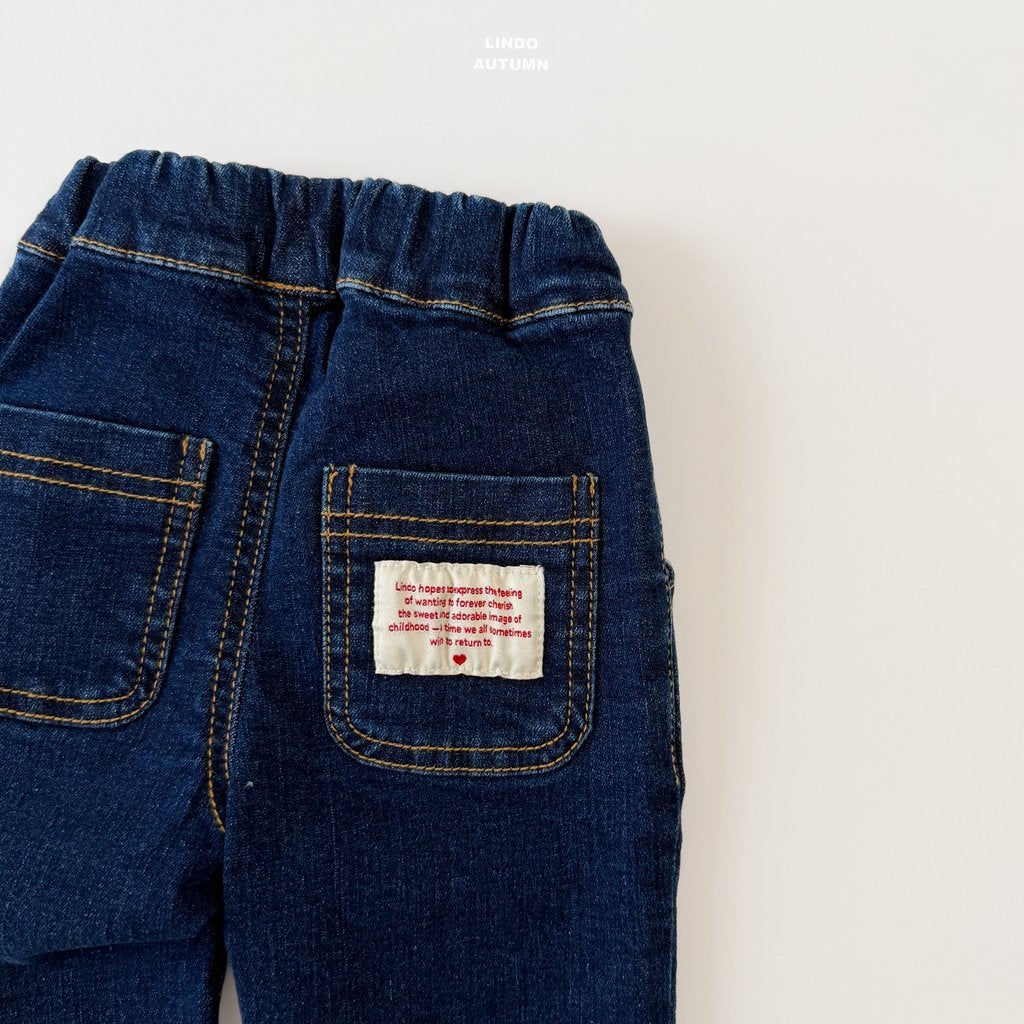 ［LINDO］Flare denim pants