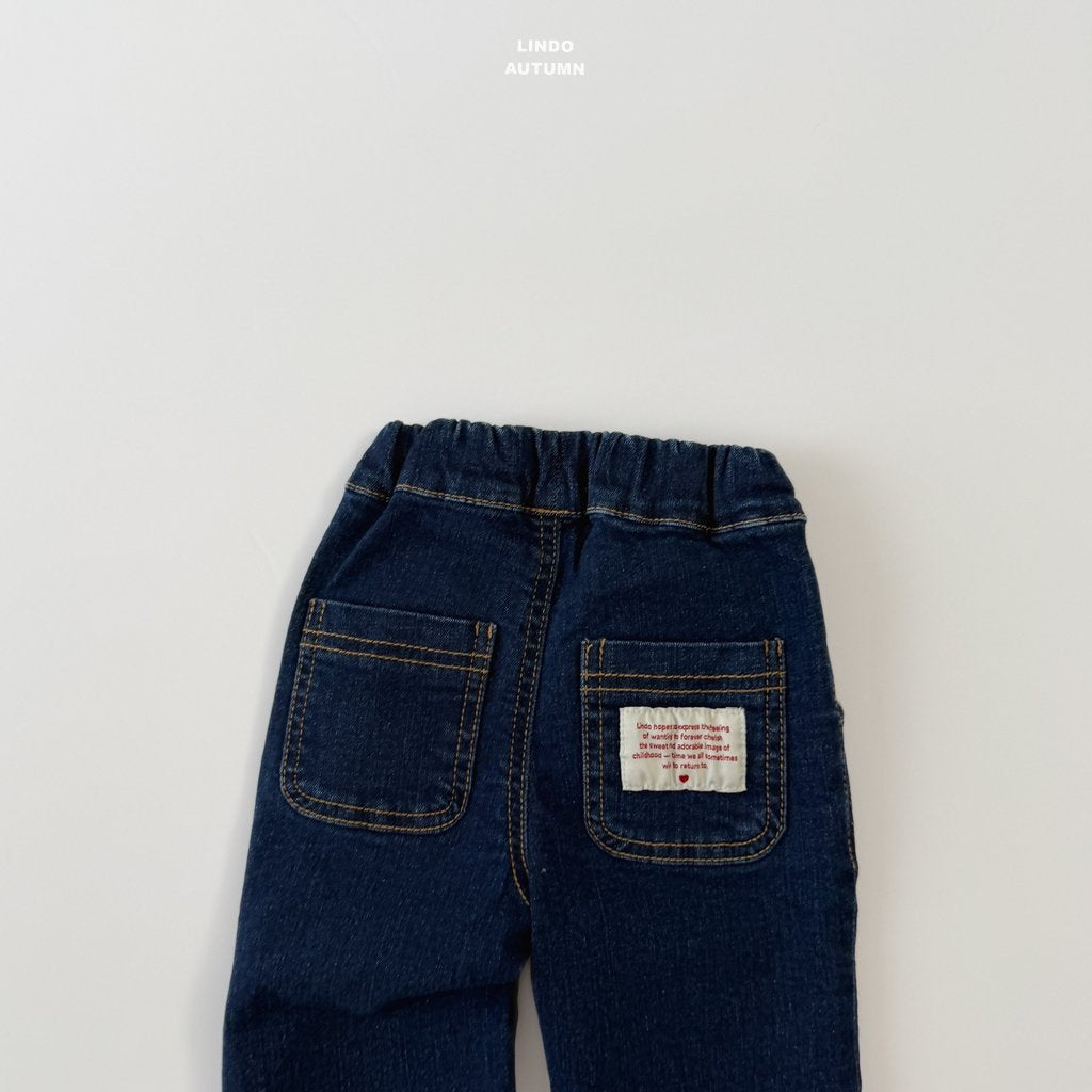 ［LINDO］Flare denim pants
