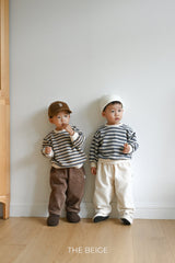 ［The beige］Warm basic pants