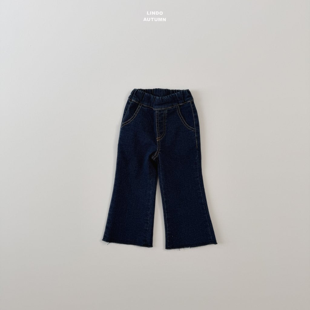 ［LINDO］Flare denim pants