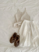 ［atomeme］Linen knit sleeveless