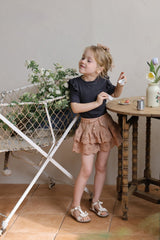 ［FLO］Uni frill tee