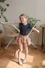 ［FLO］Uni frill tee