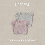 ［BANANAJ］Bubble puff tops