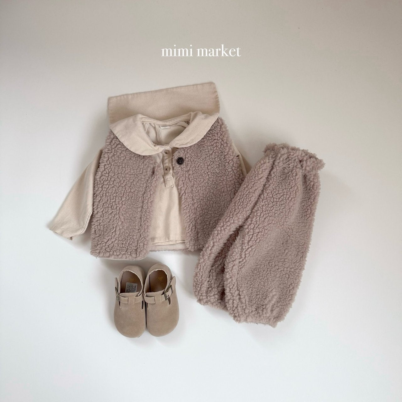 [mimi market] Poodle vest