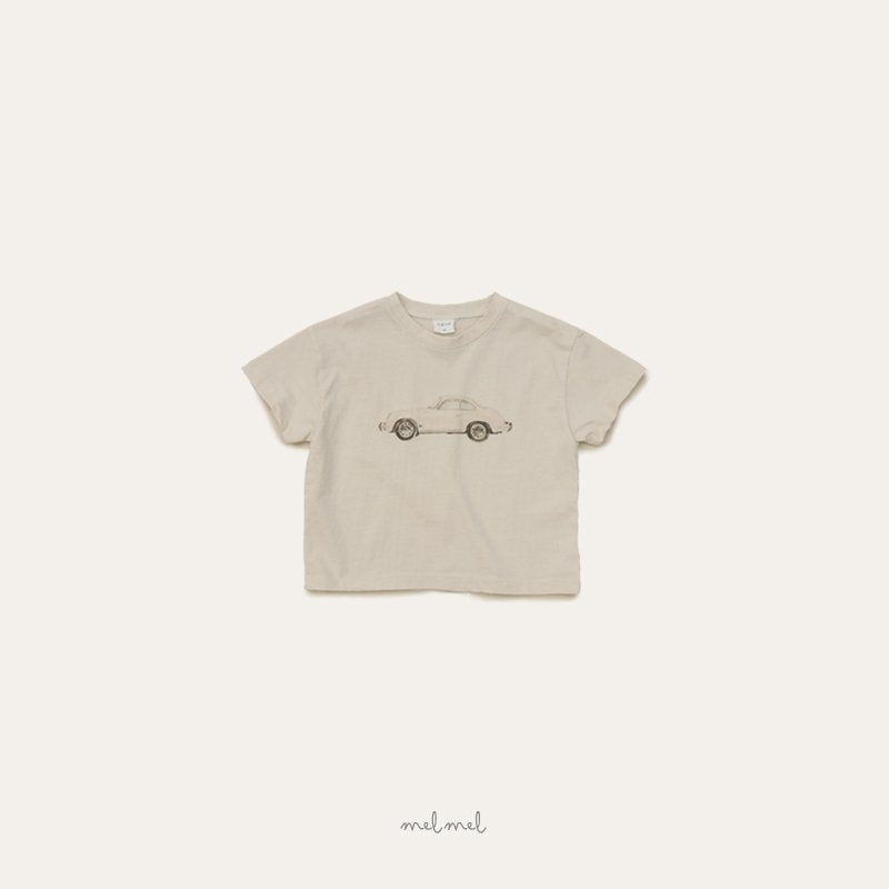 ［melmel］Old car half tee