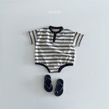 ［Bonito］Stripe bebe rompers