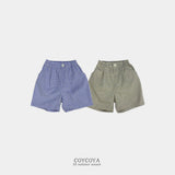 ［COYCOYA］Retro check bamuda pants