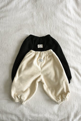 ［The beige］Basic jogger pants