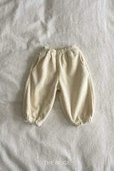 ［The beige］Basic jogger pants