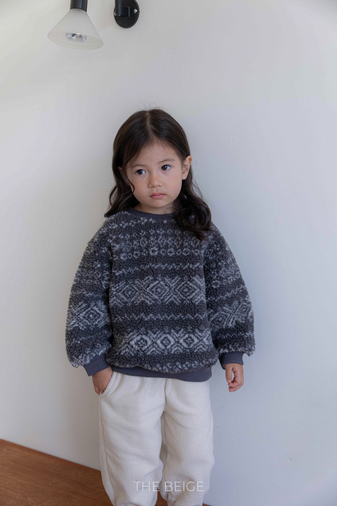 ［The beige］Basic jogger pants