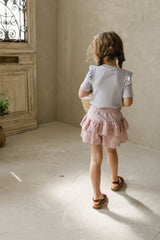 ［FLO］Uni frill tee