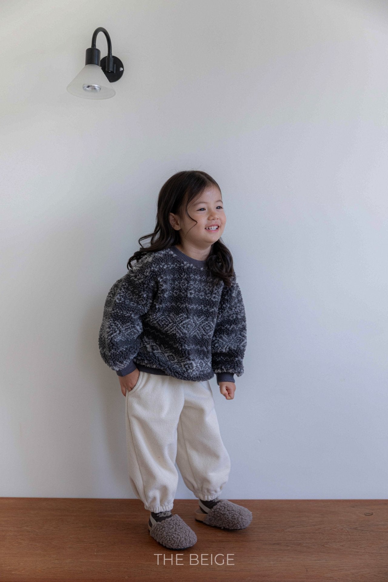 ［The beige］Basic jogger pants