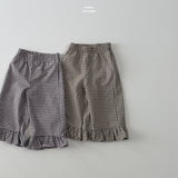 ［LINDO］Sweet check frill pants