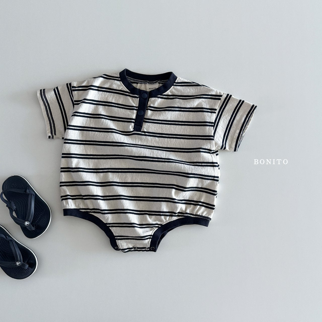［Bonito］Stripe bebe rompers