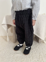 ［mimi market］Crinkle sausage pants