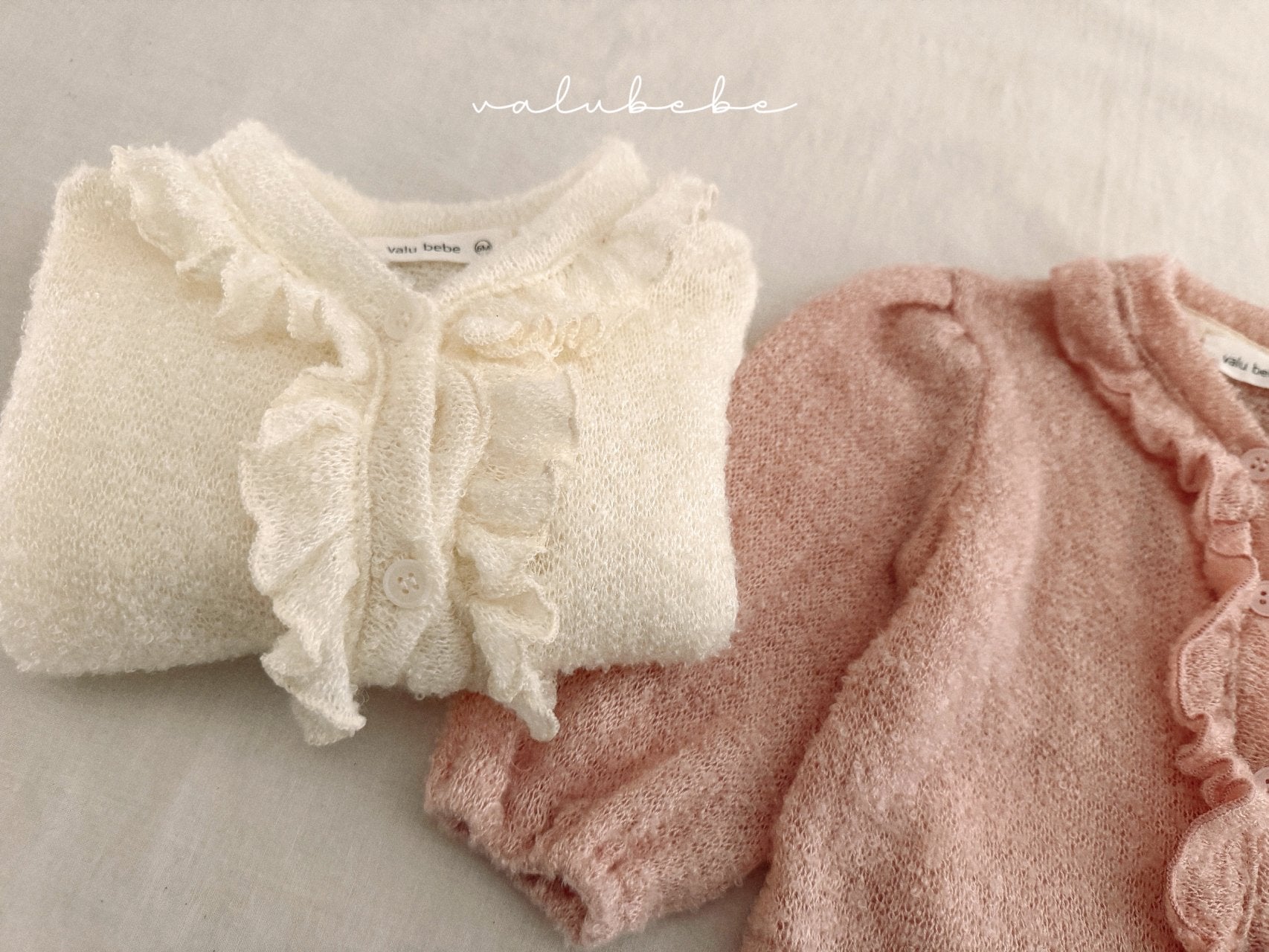 ［valubebe］Jaine frill cardigan (baby & kids)
