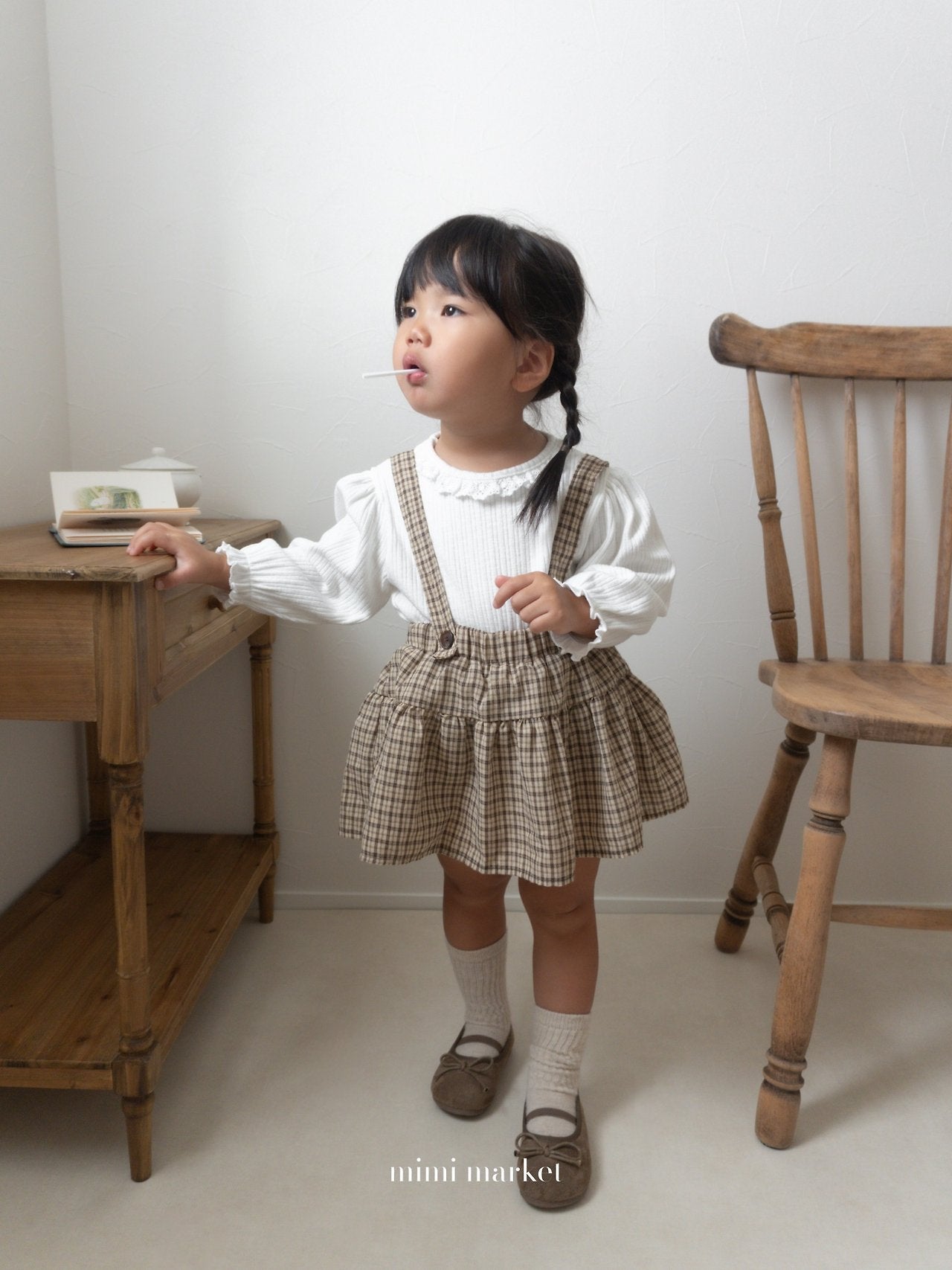 ［mimi market］Puff lace tops