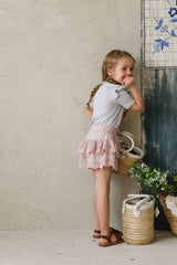 ［FLO］Uni frill tee
