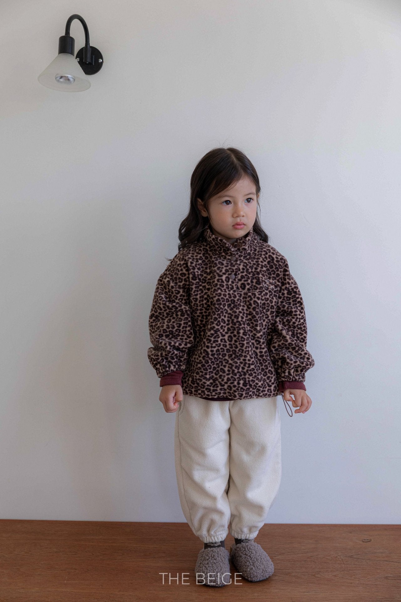 ［The beige］Basic jogger pants