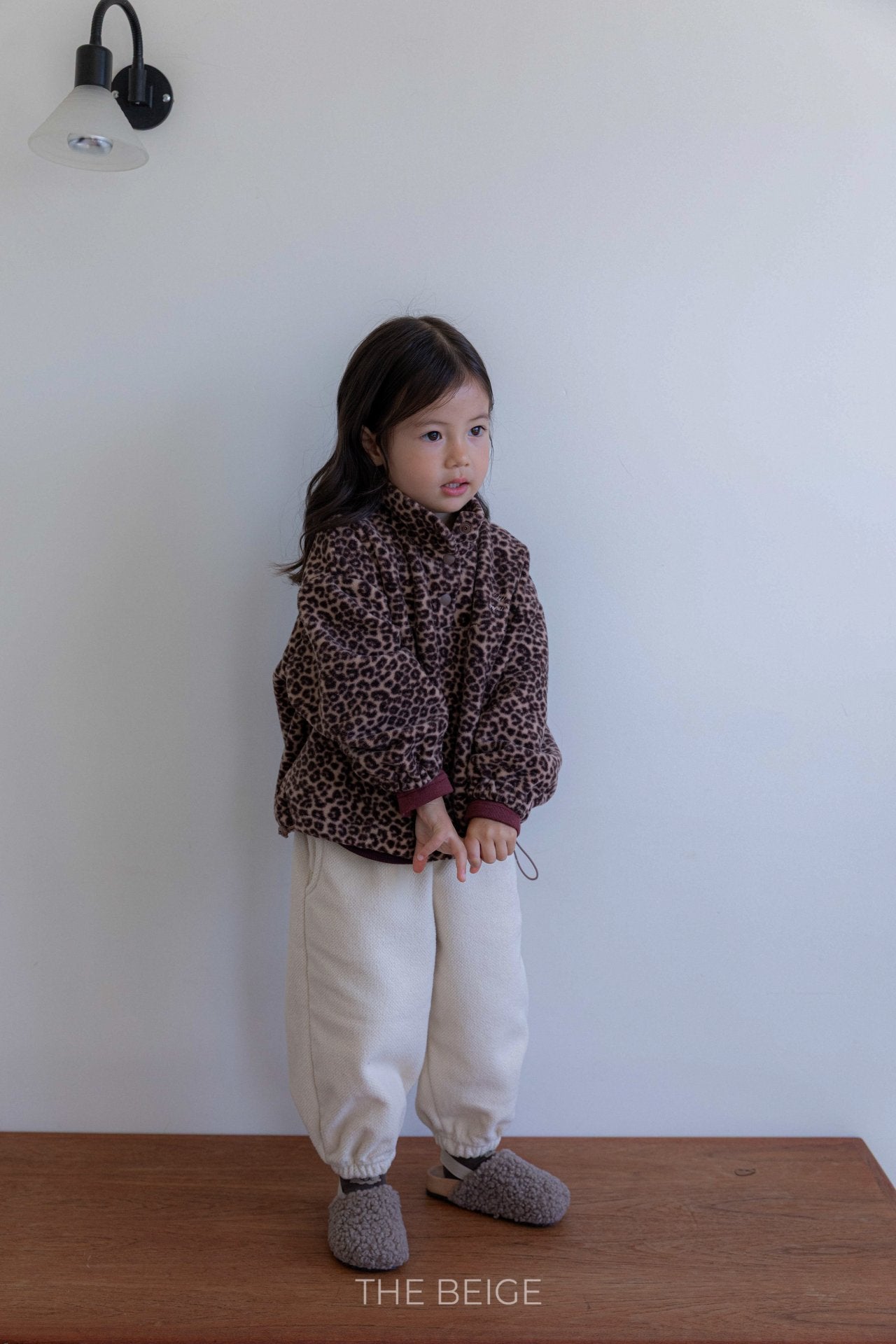 ［The beige］Basic jogger pants