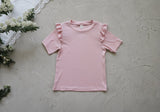 ［FLO］Uni frill tee