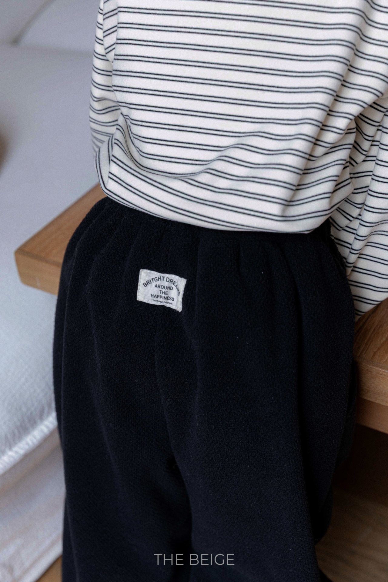 ［The beige］Basic jogger pants