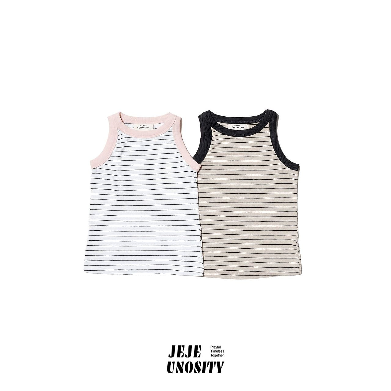 ［jejeunosity］Off stripe tank
