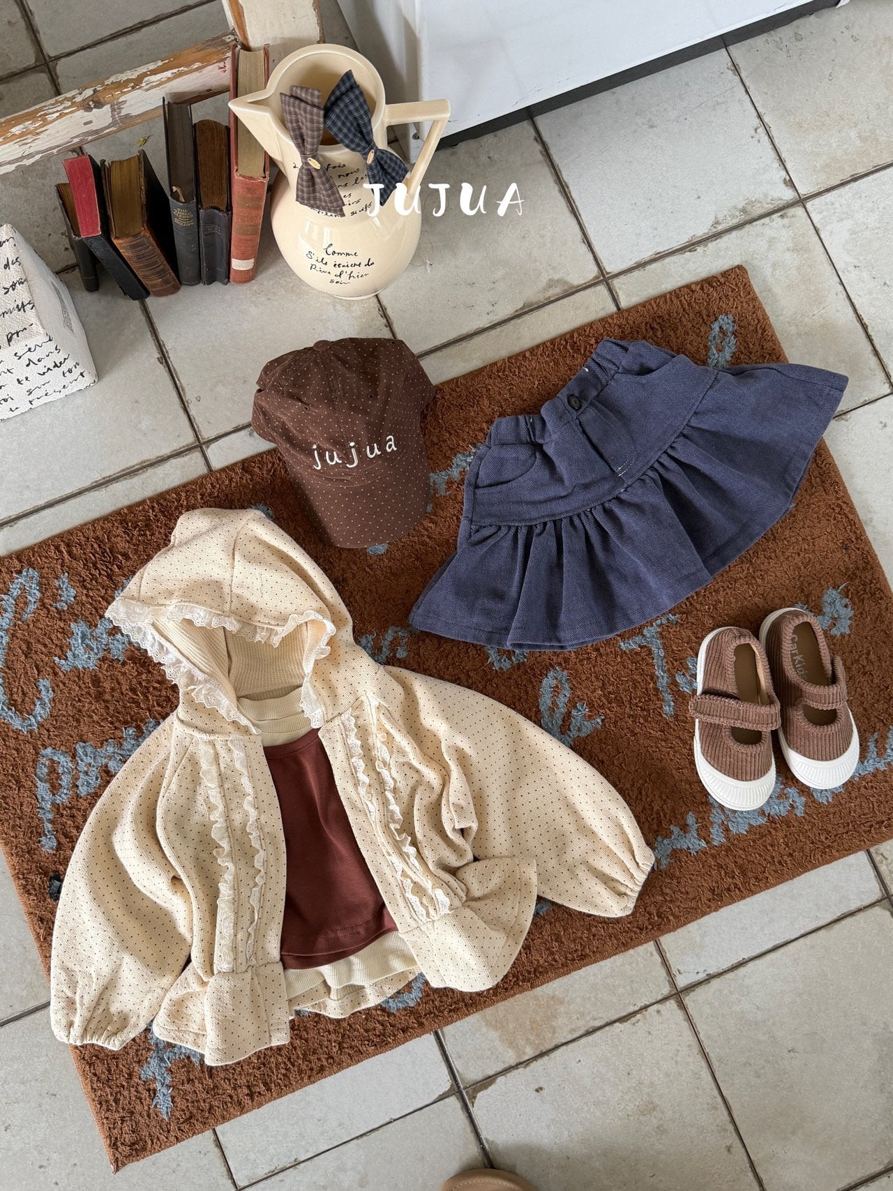 ［jujua］Coco hood jacket