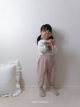 ［mimi market］Crinkle sausage pants