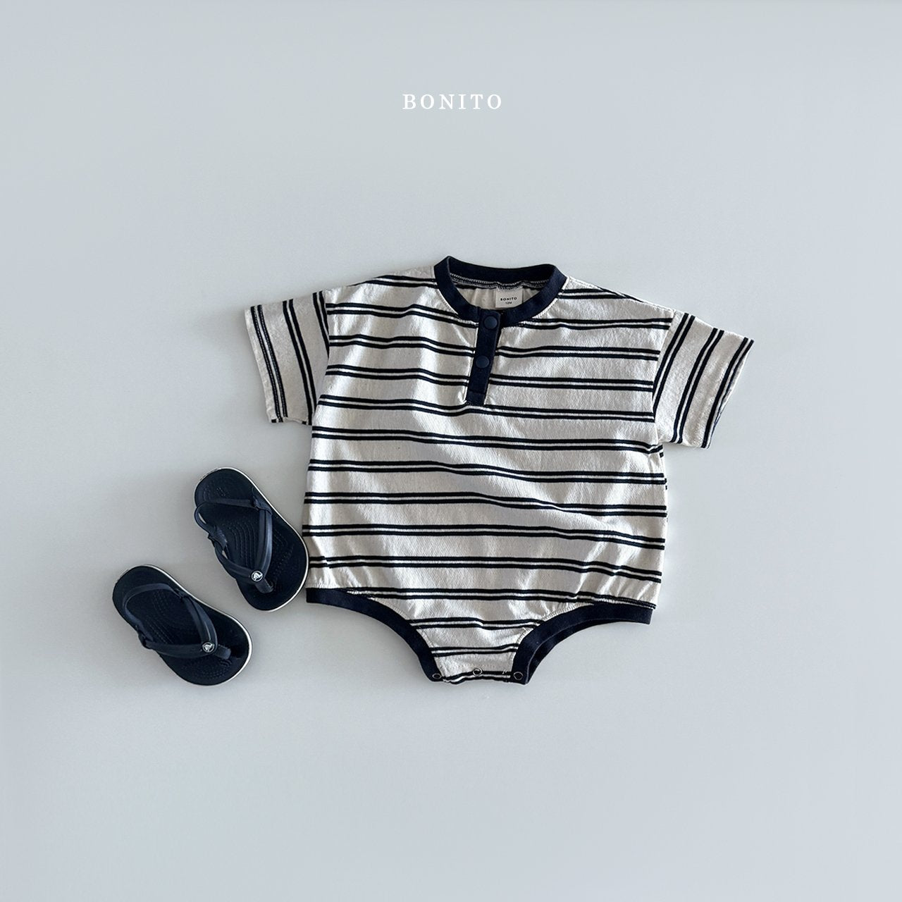 ［Bonito］Stripe bebe rompers