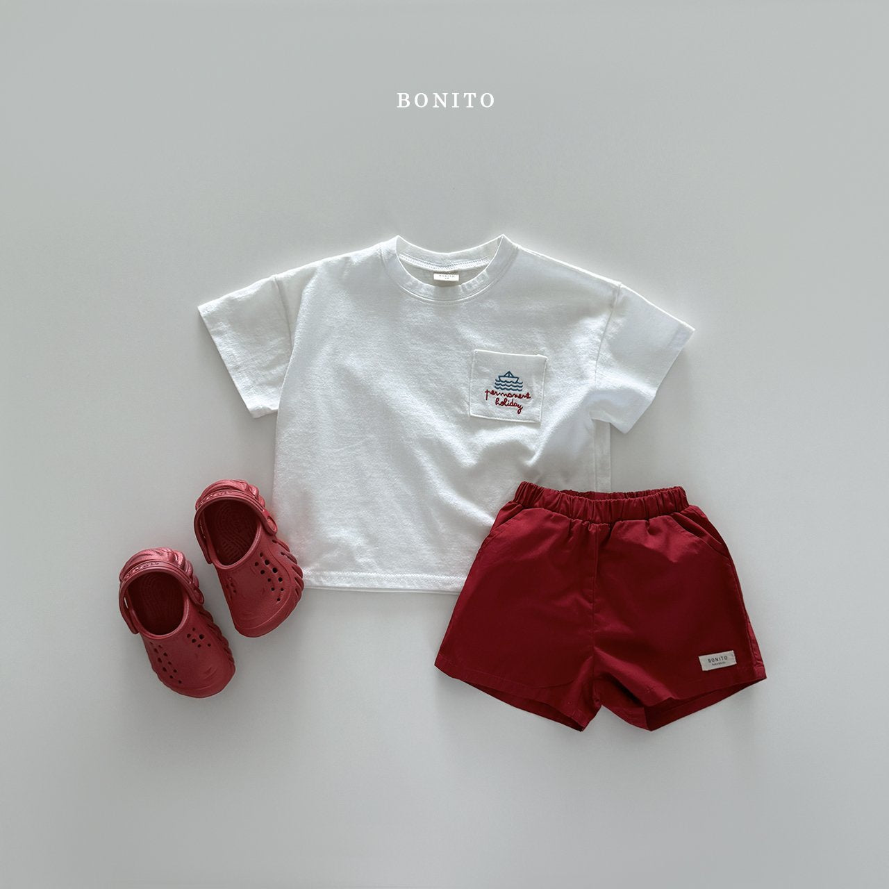 ［Bonito］Sailing vessel pocket tee