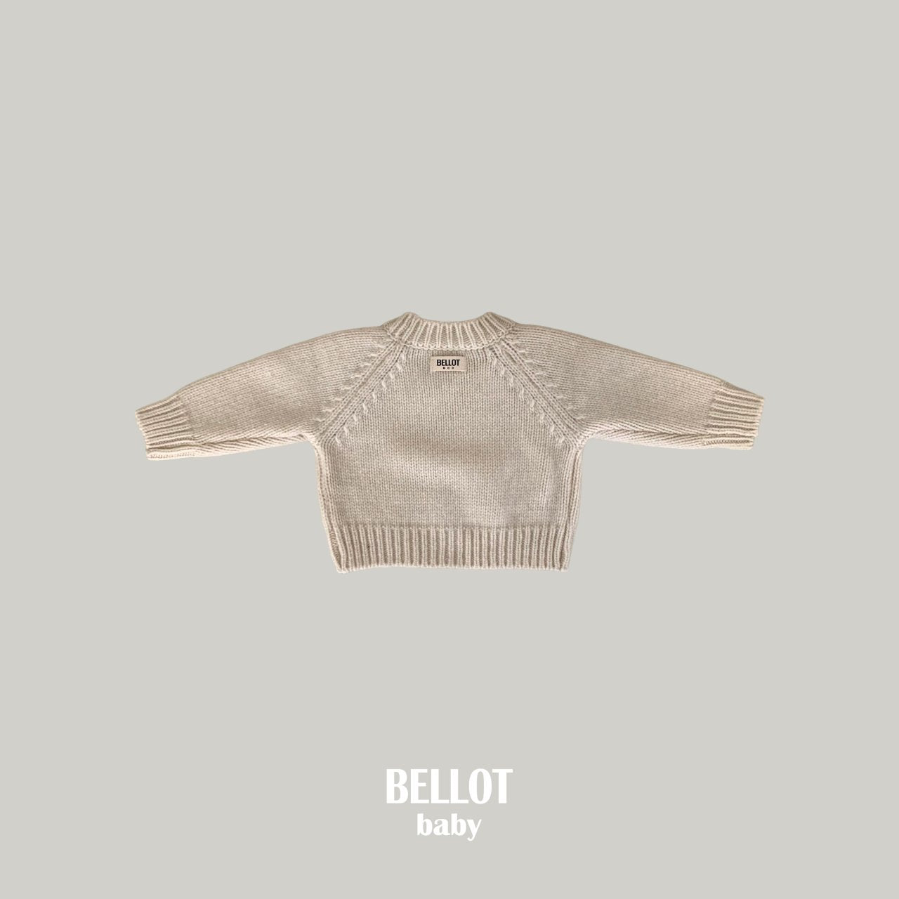 ［BELLOT］Via wool knit (baby)