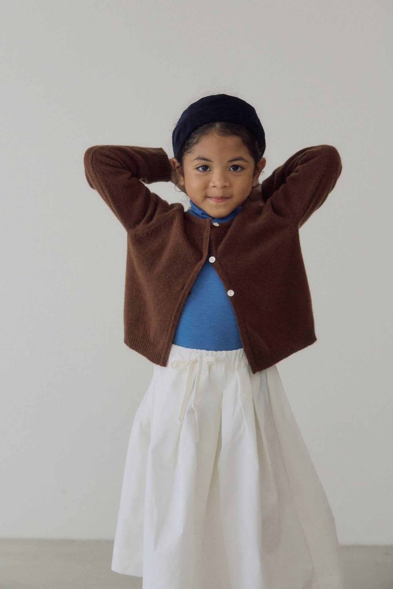 [soye] Cashmere button cardigan