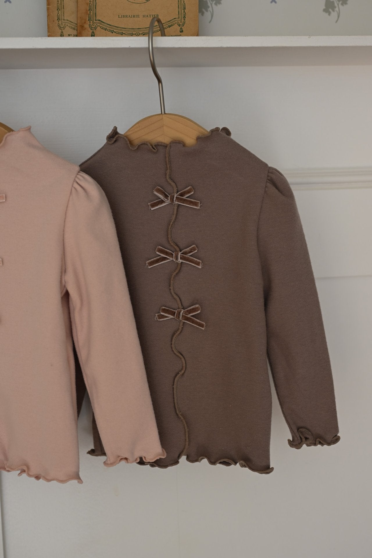 ［ROA］Rose ribbon tops