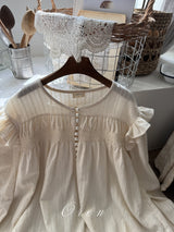 ［OREN］Miel smock blouse (mom)
