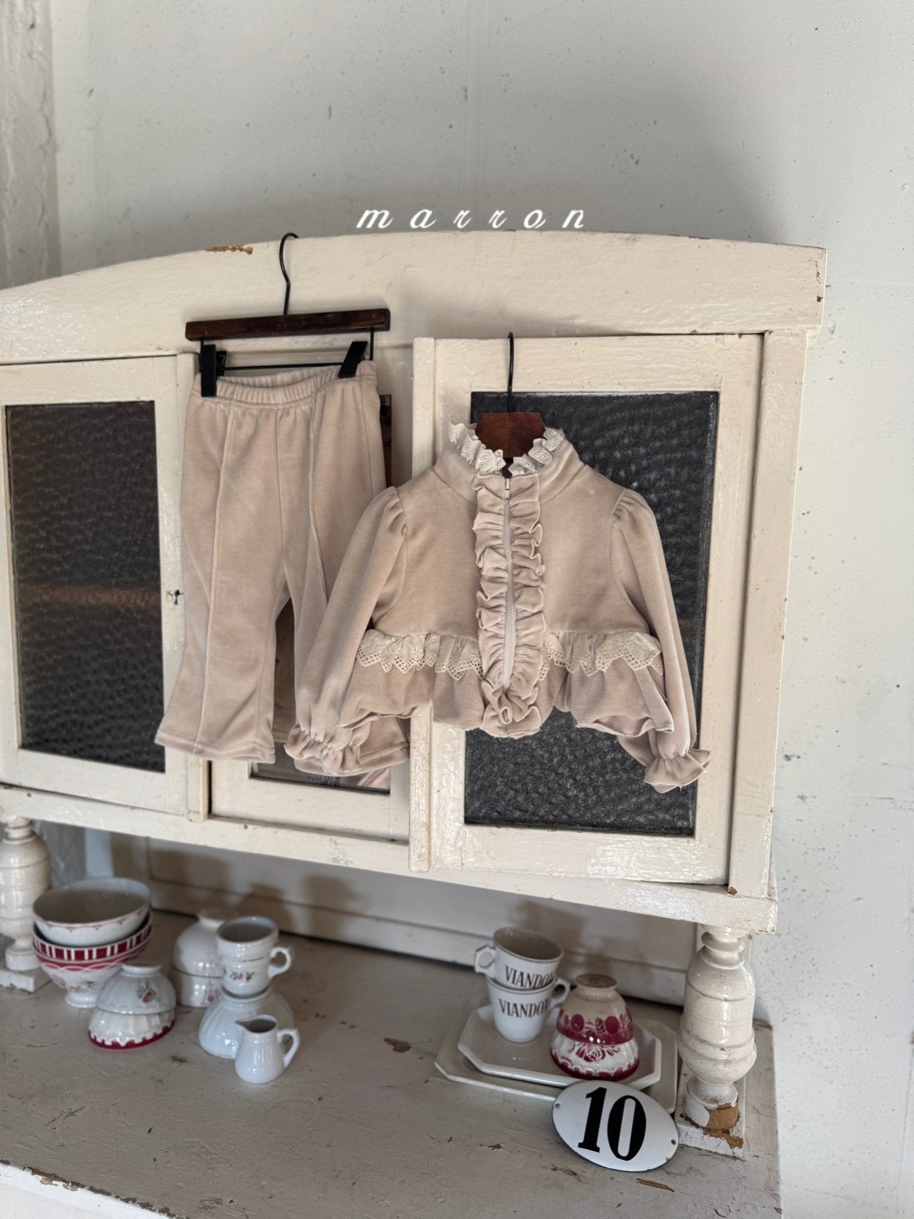 ［marron］Daily flare pants