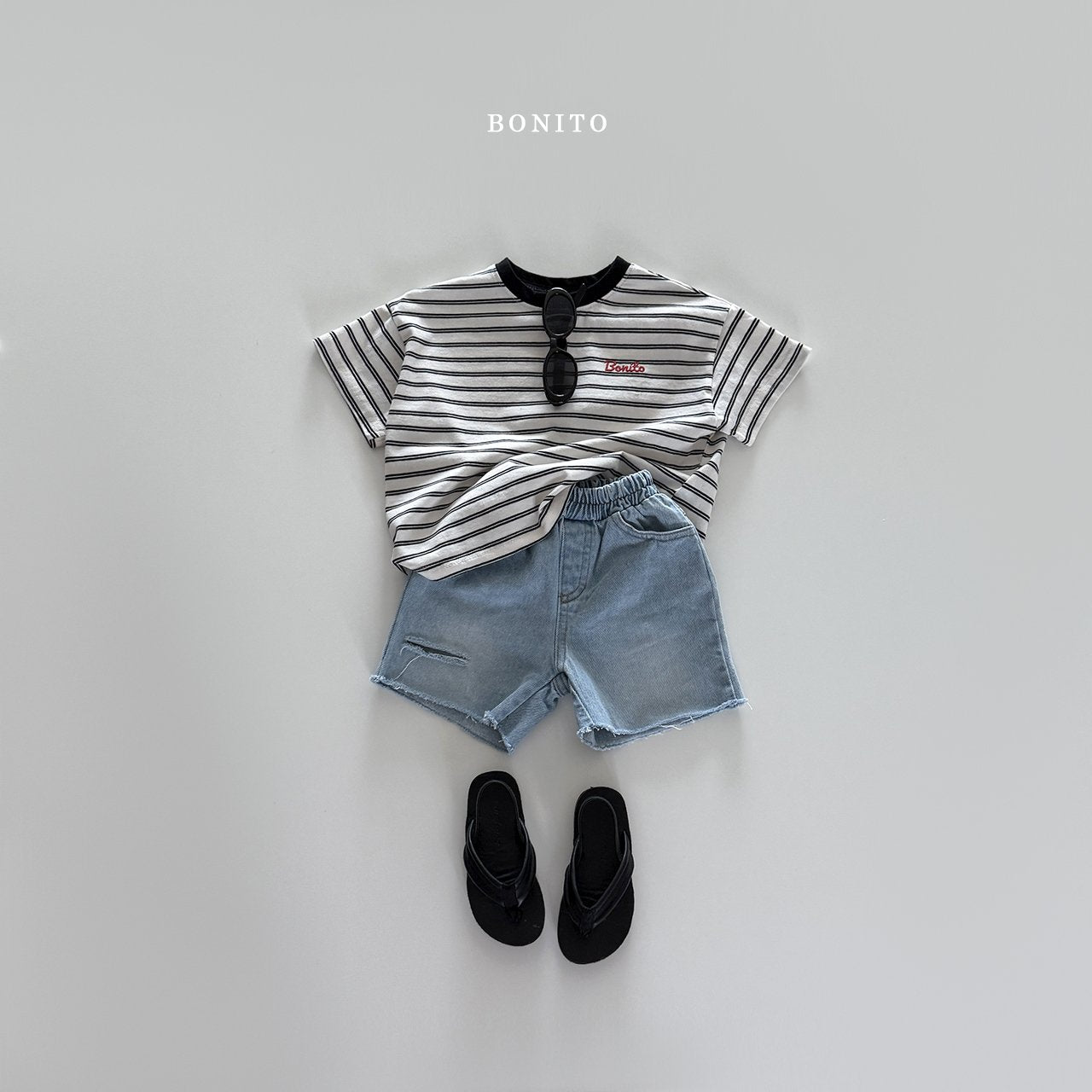 ［Bonito］Cutting denim pants