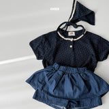 ［onu］Denim skirt pants