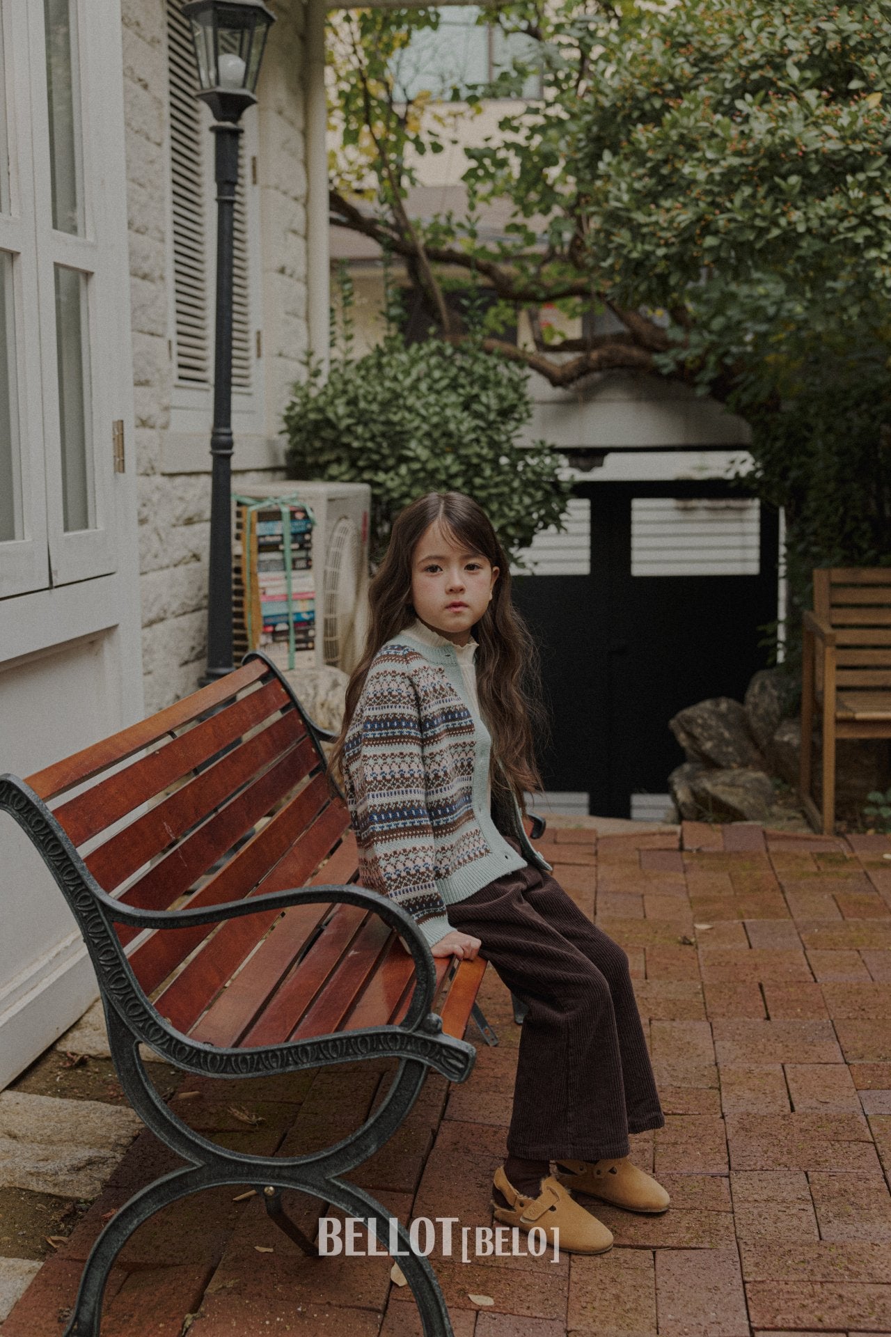 ［BELLOT］Nini flare pants (kids)