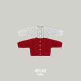 ［BELLOT］Alpha wool cardigan (baby)