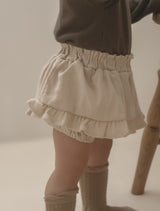 ［mimi market］Rib canncan bloomer