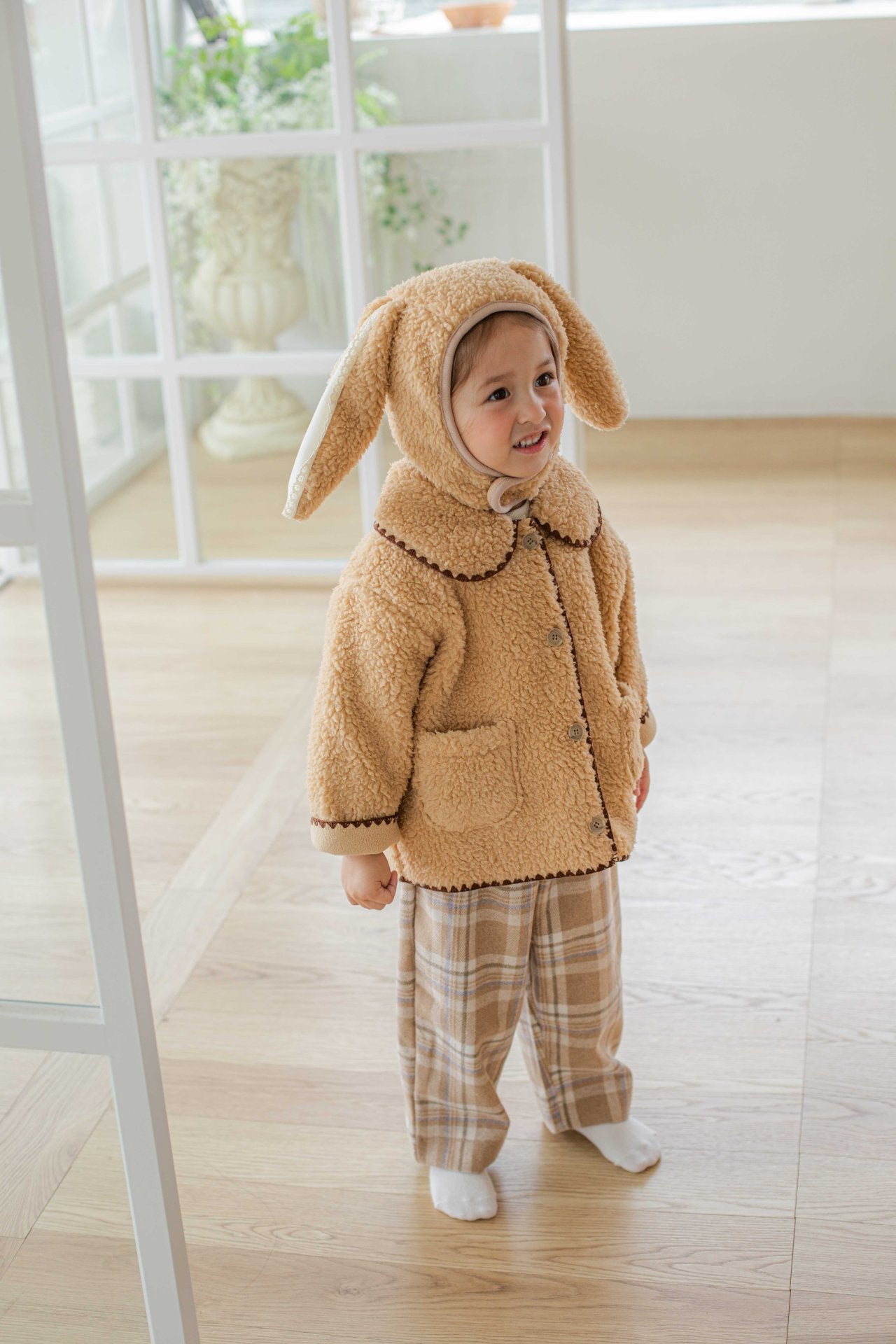 ［mkids］Oliver check pants