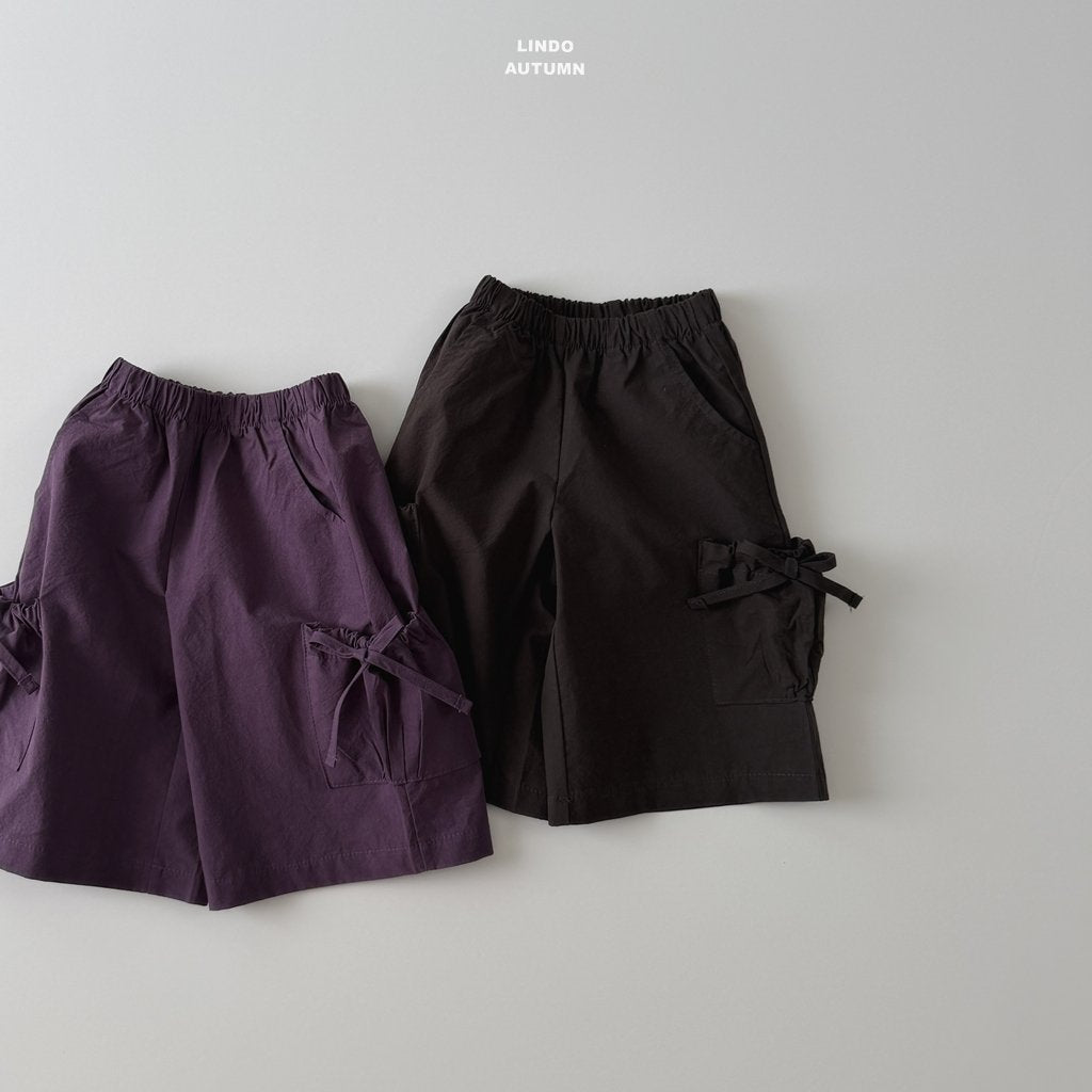 ［LINDO］Ankle pocket pants