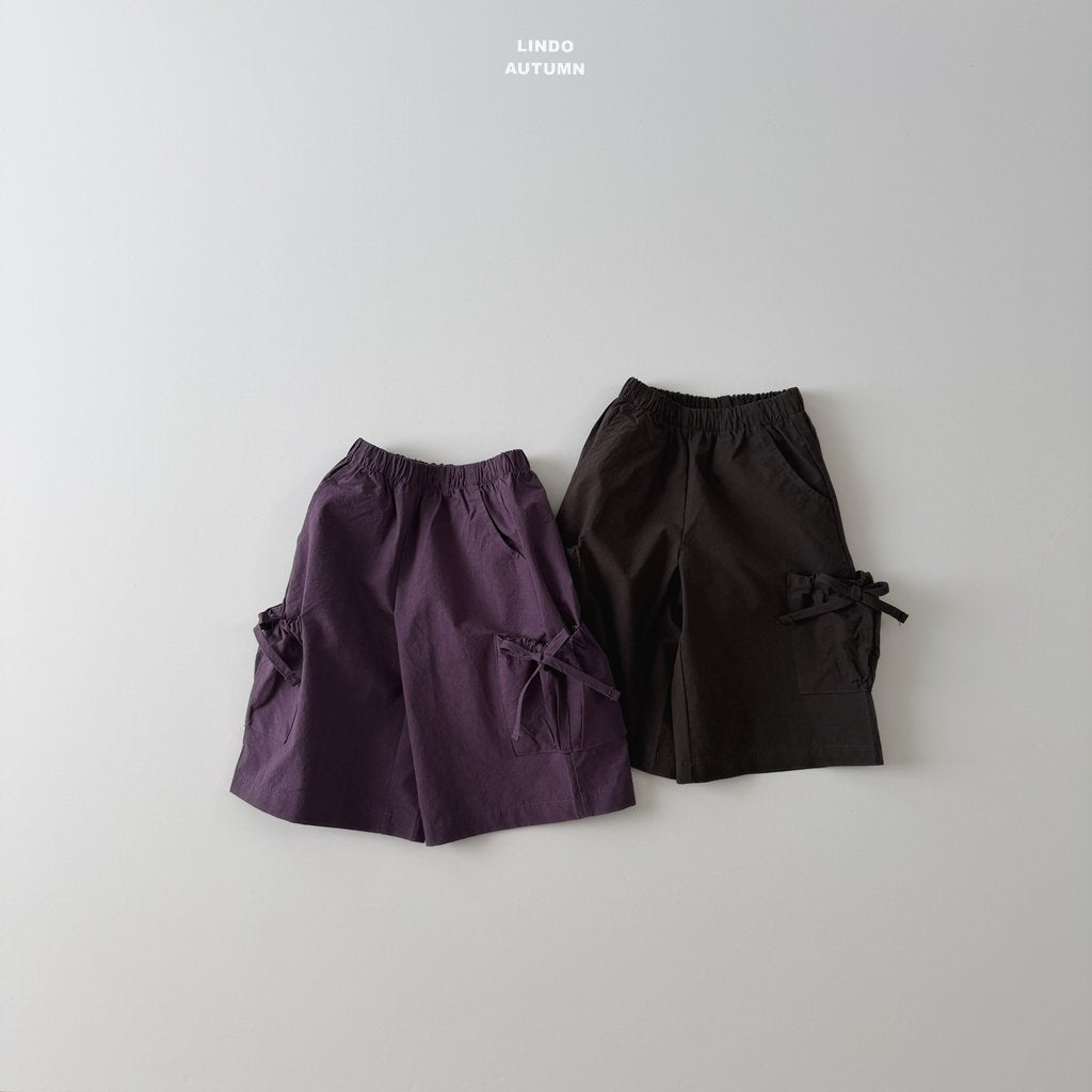 ［LINDO］Ankle pocket pants