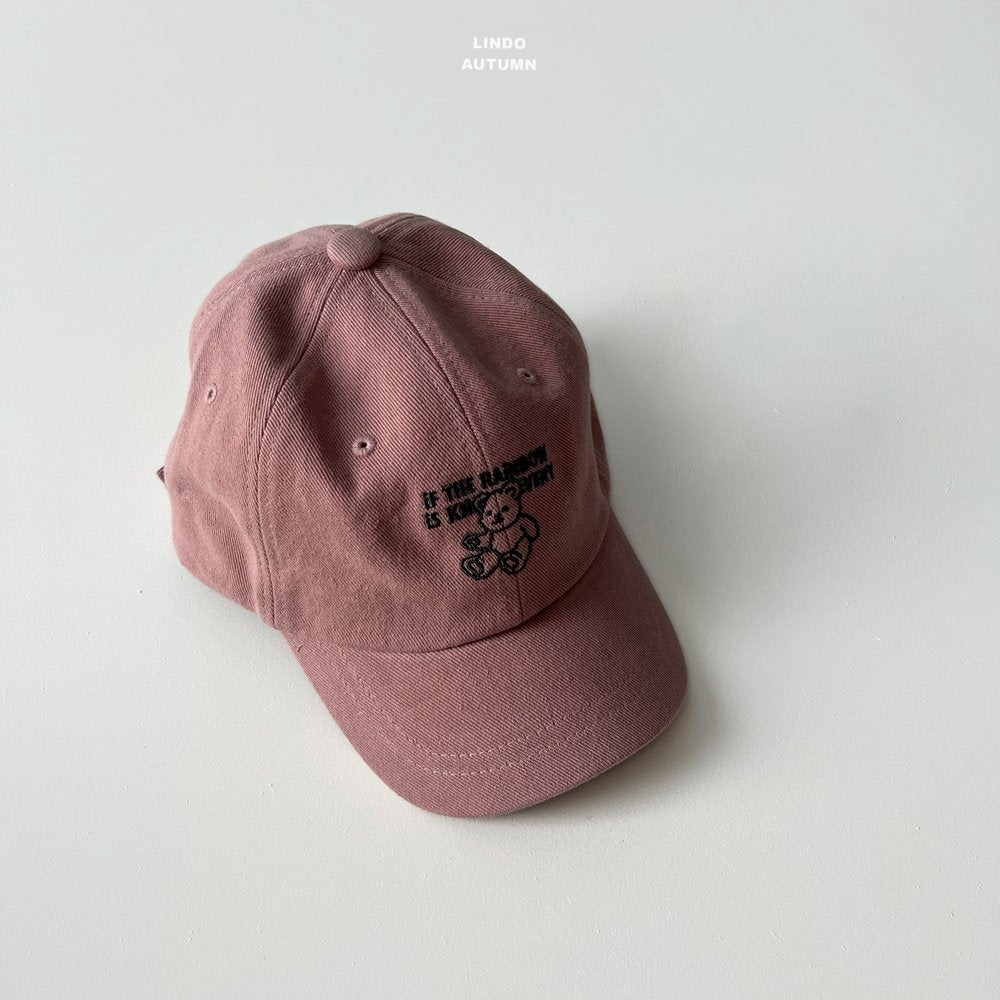 ［LINDO］Bear ball cap