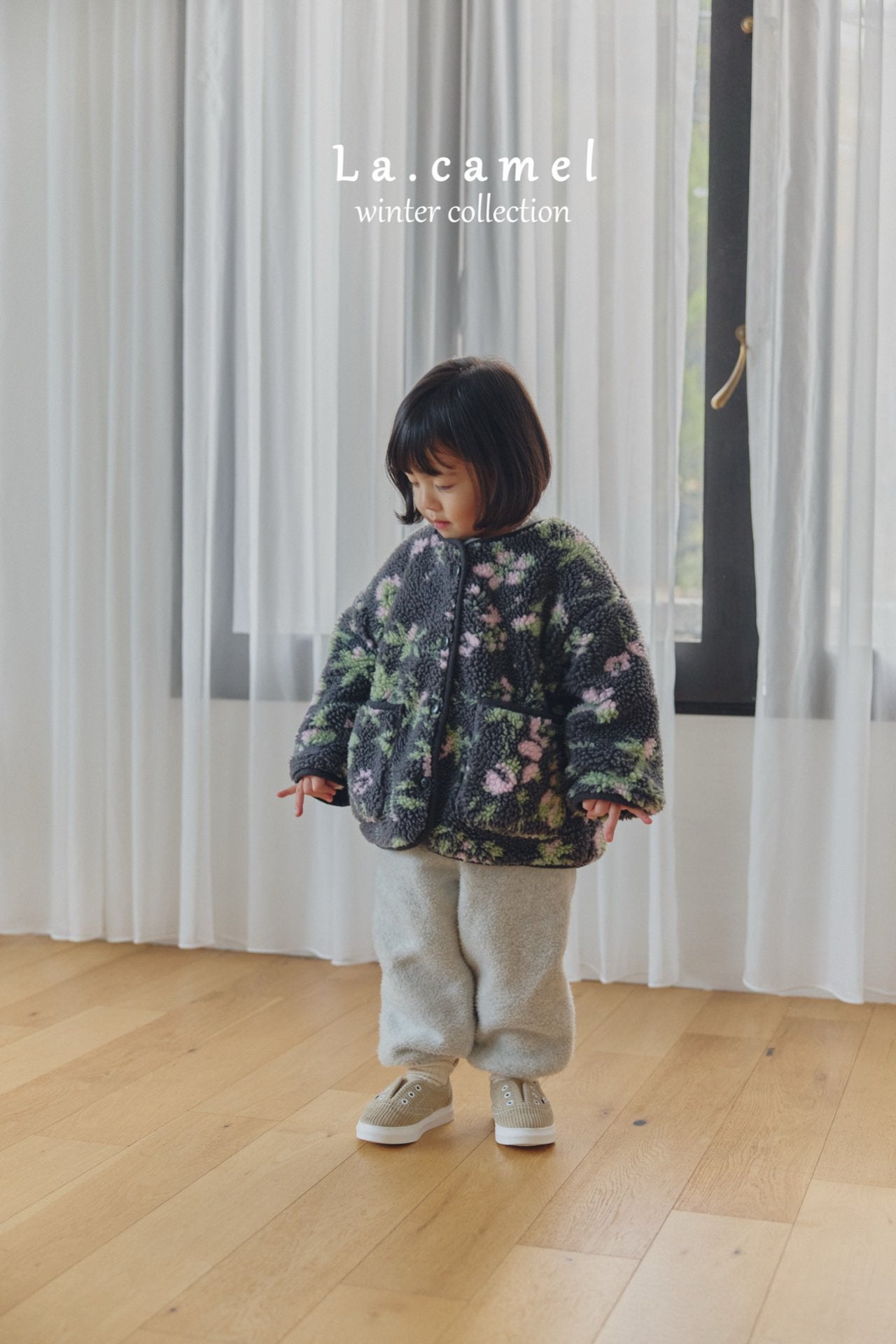 ［La.camel］Blossom jumper