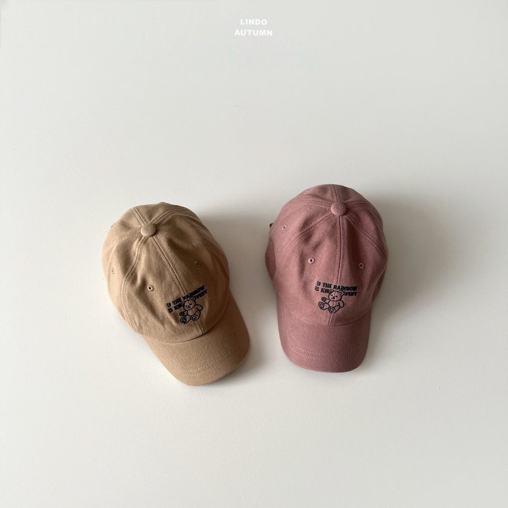 ［LINDO］Bear ball cap