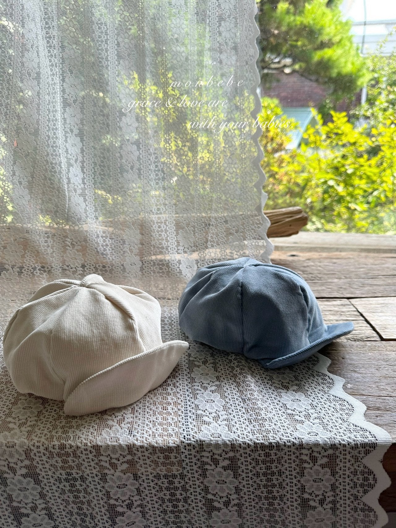 ［monbebe］Corduroy cap