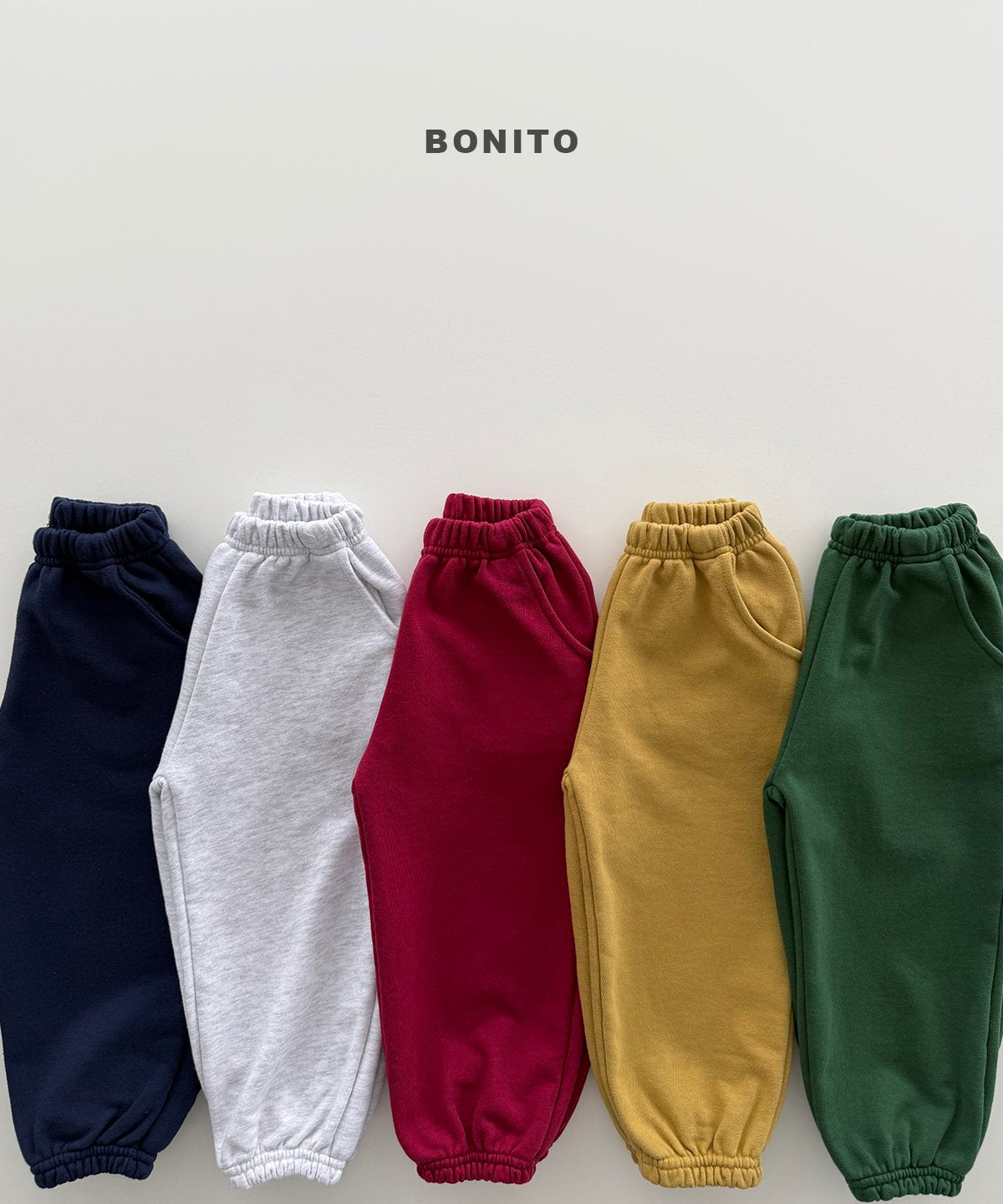 ［Bonito］Soft jogger pants